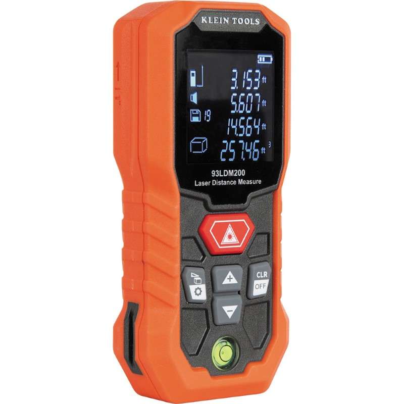 Laser Distance Measure, 200-Foot